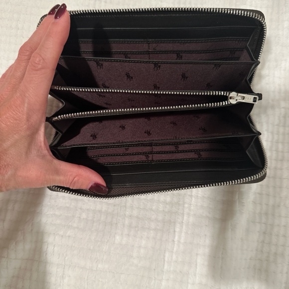 New 🎄Polo Ralph Lauren brown  Wallet - Picture 6 of 8